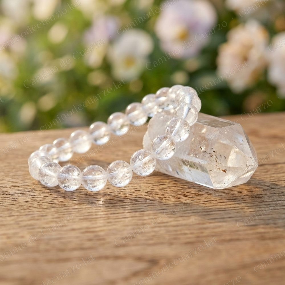 Pulsera de Cuarzo Cristal